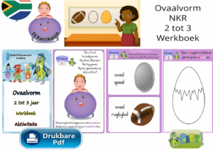 Ovaalvorm NKR Ouderdom 2 tot 3 Boek