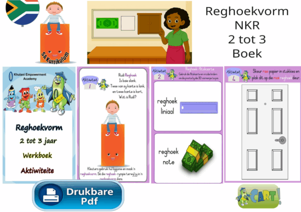 Reghoekvorm NKR Ouderdom 2 tot 3 Boek