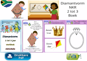 Diamantvorm NKR Ouderdom 2 tot 3 Boek