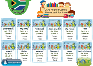 CAPS-Aligned Combo Theme pack for 4 to 6