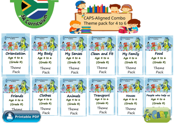 CAPS-Aligned Combo Theme pack for 4 to 6