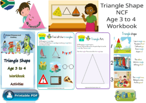 Triangle Shape NCF Age 3 to 4 Workbook