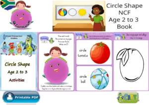 Circle Shape NCF Age 2 to 3 Book