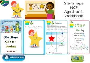 Star Shape NCF Age 3 to 4 Workbook