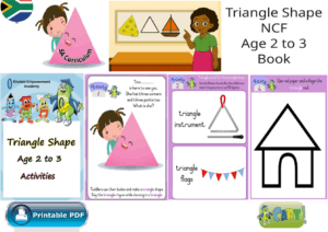 Triangle Shape NCF Age 2 to 3 Book