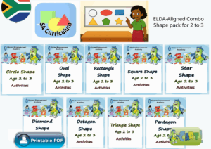 Combo Shape NCF Age 2 to 3 Book