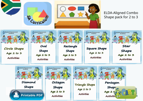 Combo Shape NCF Age 2 to 3 Book