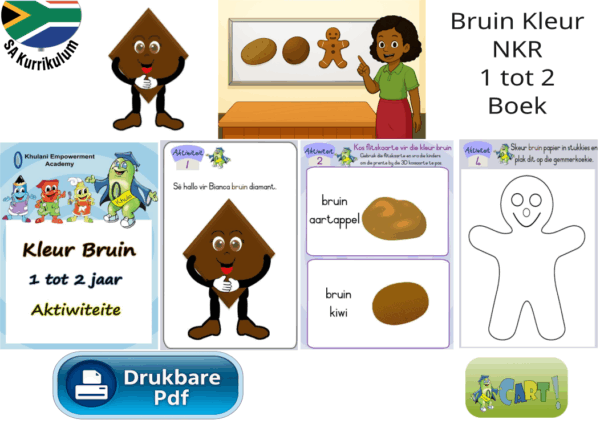 Bruin Kleur NKR Ouderdom 1 tot 2 Boek