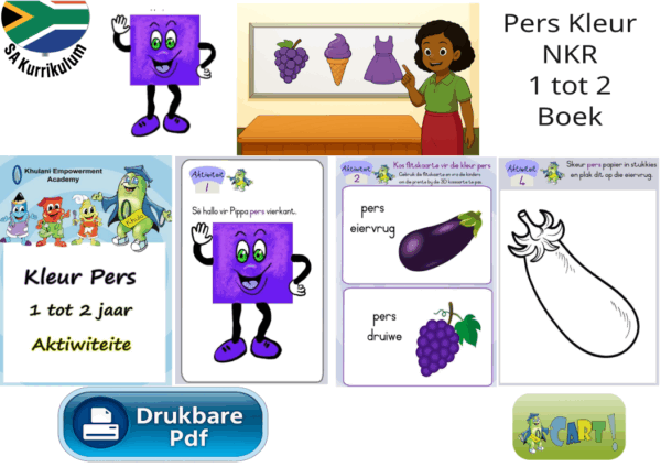 Pers Kleur NKR Ouderdom 1 tot 2 Boek