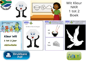 Wit Kleur NKR Ouderdom 1 tot 2 Boek