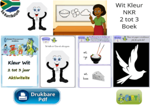 Wit Kleur NKR Ouderdom 2 tot 3 Boek
