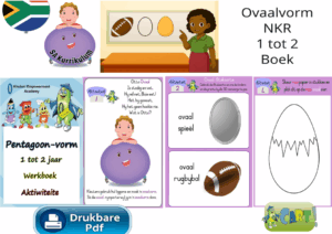 Ovaalvorm NKR Ouderdom 1 tot 2 Boek