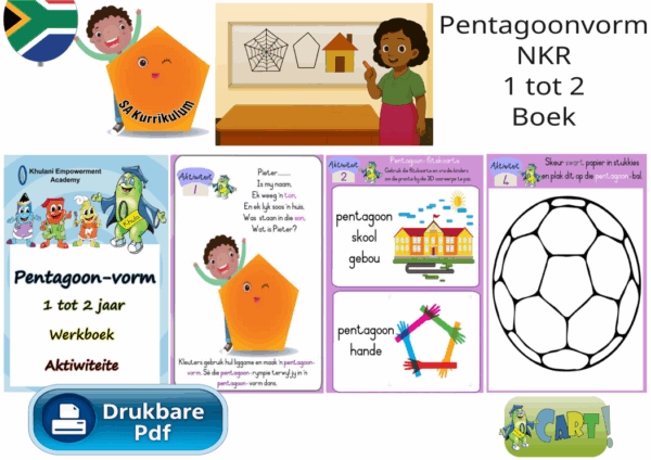 Pentagoonvorm NKR Ouderdom 1 tot 2 Boek