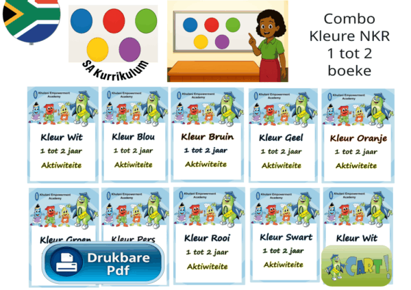 Combo Kleure NKR Ouderdom 1 tot 2 Boeke