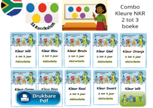 Combo Kleure NKR Ouderdom 2 tot 3 Boeke