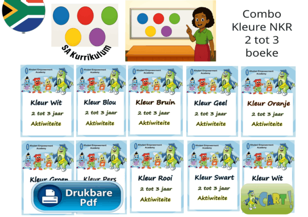 Combo Kleure NKR Ouderdom 2 tot 3 Boeke