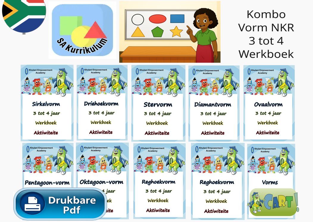 Kombo Getalle NKR 3 tot 4 Werkboeke