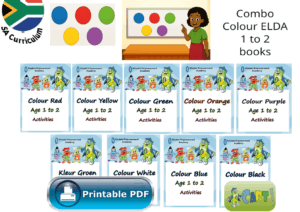 Combo Colours ELDA Age 1 to 2 Books