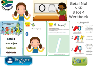 Getal Nul NKR Werkboek – Ouderdom 3 tot 4