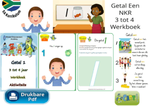 Getal Een NKR 3 tot 4 Werkboek