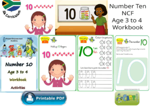 Number Ten NCF Age 3 to 4 Workbook