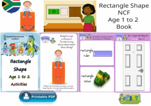 Rectangle Shape NCF Age 1 to 2 Book