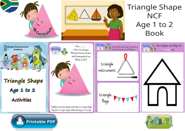 Triangle Shape NCF Age 1 to 2 Book