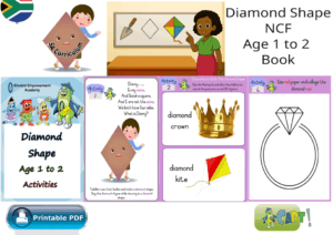 Diamond Shape NCF Age 1 to 2 Book