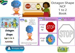 Octagon Shape NCF Age 1 to 2 Book