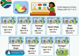 Combo Shape NCF Age 1 to 2 Book